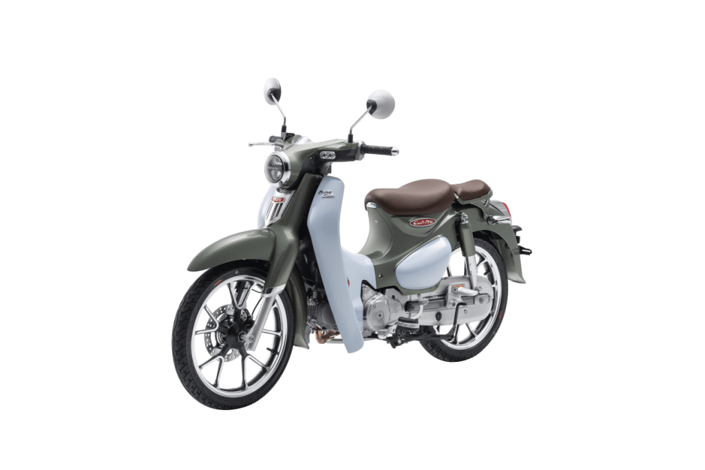 Kamax Cub Pro 125 Motorcycle - Landscape Green