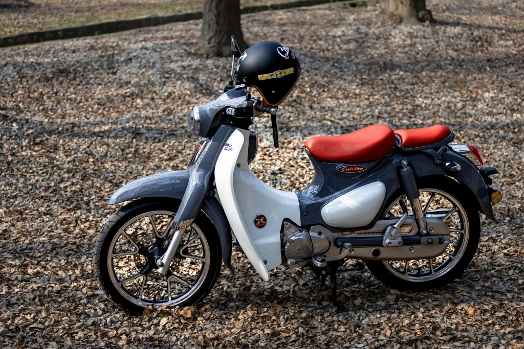 KAMAX Cub Pro 125CC Motorcycle Grey 10